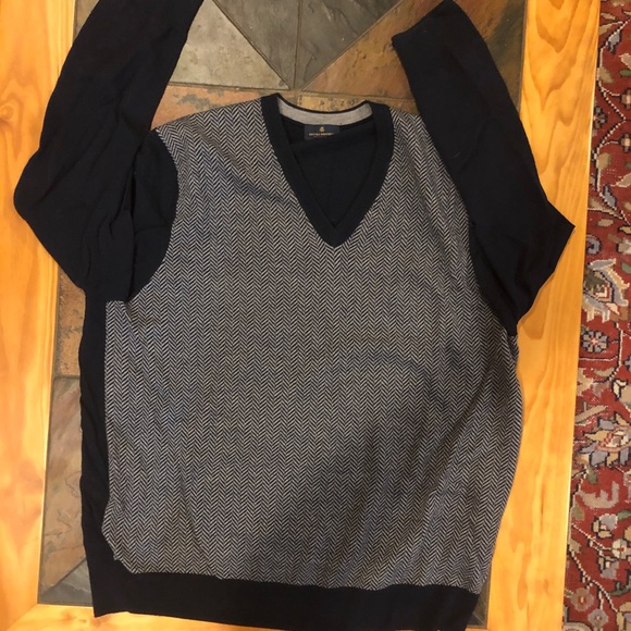 Brooks Brothers V Neck Sweater - Picture 1 of 4
